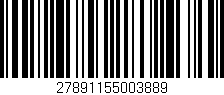 Código de barras (EAN, GTIN, SKU, ISBN): '27891155003889'