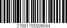 Código de barras (EAN, GTIN, SKU, ISBN): '27891155008044'