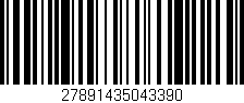 Código de barras (EAN, GTIN, SKU, ISBN): '27891435043390'
