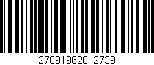 Código de barras (EAN, GTIN, SKU, ISBN): '27891962012739'