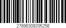 Código de barras (EAN, GTIN, SKU, ISBN): '27896309205256'