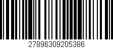 Código de barras (EAN, GTIN, SKU, ISBN): '27896309205386'