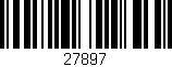 Código de barras (EAN, GTIN, SKU, ISBN): '27897'