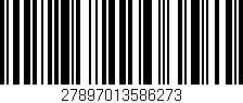 Código de barras (EAN, GTIN, SKU, ISBN): '27897013586273'