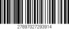 Código de barras (EAN, GTIN, SKU, ISBN): '27897027293914'