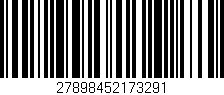 Código de barras (EAN, GTIN, SKU, ISBN): '27898452173291'