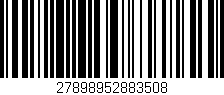 Código de barras (EAN, GTIN, SKU, ISBN): '27898952883508'