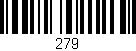 Código de barras (EAN, GTIN, SKU, ISBN): '279'