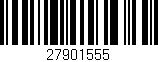 Código de barras (EAN, GTIN, SKU, ISBN): '27901555'