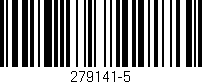Código de barras (EAN, GTIN, SKU, ISBN): '279141-5'