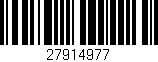 Código de barras (EAN, GTIN, SKU, ISBN): '27914977'