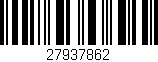 Código de barras (EAN, GTIN, SKU, ISBN): '27937862'