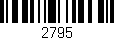 Código de barras (EAN, GTIN, SKU, ISBN): '2795'