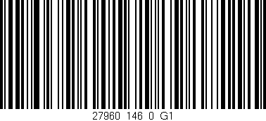 Código de barras (EAN, GTIN, SKU, ISBN): '27960_146_0_G1'