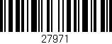 Código de barras (EAN, GTIN, SKU, ISBN): '27971'