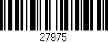 Código de barras (EAN, GTIN, SKU, ISBN): '27975'