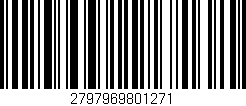Código de barras (EAN, GTIN, SKU, ISBN): '2797969801271'