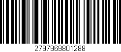 Código de barras (EAN, GTIN, SKU, ISBN): '2797969801288'