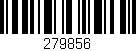 Código de barras (EAN, GTIN, SKU, ISBN): '279856'