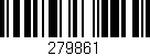 Código de barras (EAN, GTIN, SKU, ISBN): '279861'