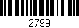 Código de barras (EAN, GTIN, SKU, ISBN): '2799'