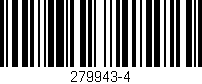 Código de barras (EAN, GTIN, SKU, ISBN): '279943-4'