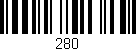 Código de barras (EAN, GTIN, SKU, ISBN): '280'