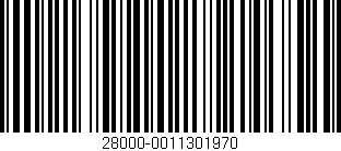 Código de barras (EAN, GTIN, SKU, ISBN): '28000-0011301970'