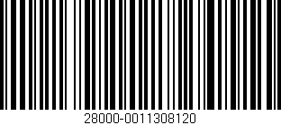 Código de barras (EAN, GTIN, SKU, ISBN): '28000-0011308120'