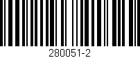 Código de barras (EAN, GTIN, SKU, ISBN): '280051-2'
