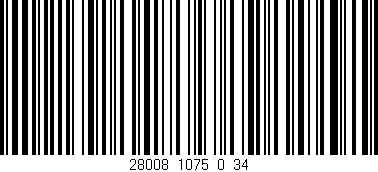 Código de barras (EAN, GTIN, SKU, ISBN): '28008_1075_0_34'