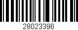 Código de barras (EAN, GTIN, SKU, ISBN): '28023396'