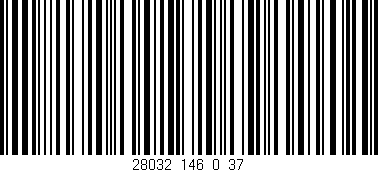 Código de barras (EAN, GTIN, SKU, ISBN): '28032_146_0_37'
