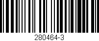 Código de barras (EAN, GTIN, SKU, ISBN): '280464-3'