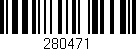 Código de barras (EAN, GTIN, SKU, ISBN): '280471'