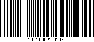 Código de barras (EAN, GTIN, SKU, ISBN): '28048-0021302860'