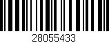 Código de barras (EAN, GTIN, SKU, ISBN): '28055433'