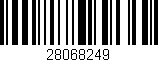Código de barras (EAN, GTIN, SKU, ISBN): '28068249'