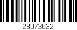 Código de barras (EAN, GTIN, SKU, ISBN): '28073632'