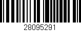 Código de barras (EAN, GTIN, SKU, ISBN): '28095291'