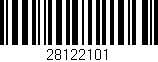 Código de barras (EAN, GTIN, SKU, ISBN): '28122101'