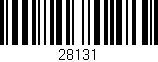 Código de barras (EAN, GTIN, SKU, ISBN): '28131'