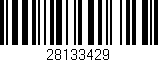 Código de barras (EAN, GTIN, SKU, ISBN): '28133429'
