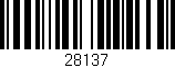 Código de barras (EAN, GTIN, SKU, ISBN): '28137'