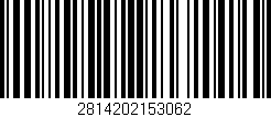 Código de barras (EAN, GTIN, SKU, ISBN): '2814202153062'