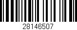 Código de barras (EAN, GTIN, SKU, ISBN): '28146507'