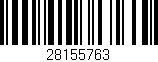Código de barras (EAN, GTIN, SKU, ISBN): '28155763'