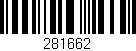 Código de barras (EAN, GTIN, SKU, ISBN): '281662'
