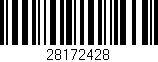 Código de barras (EAN, GTIN, SKU, ISBN): '28172428'