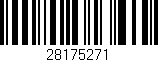 Código de barras (EAN, GTIN, SKU, ISBN): '28175271'